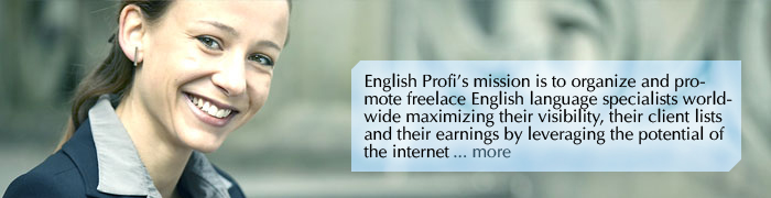 Welcome to English Profi the directory and job board of language professionals